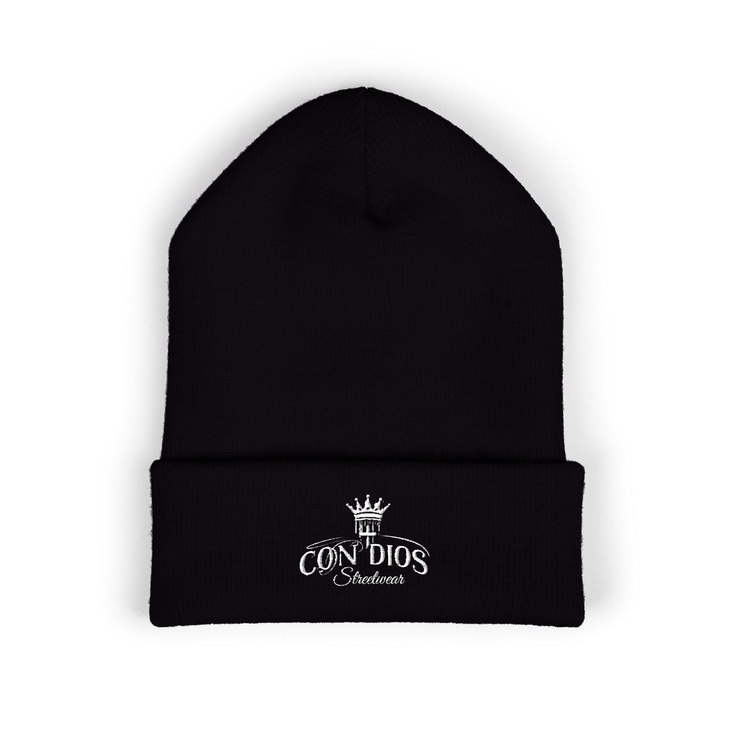 Con Dios Embroidered Streetwear Beanie