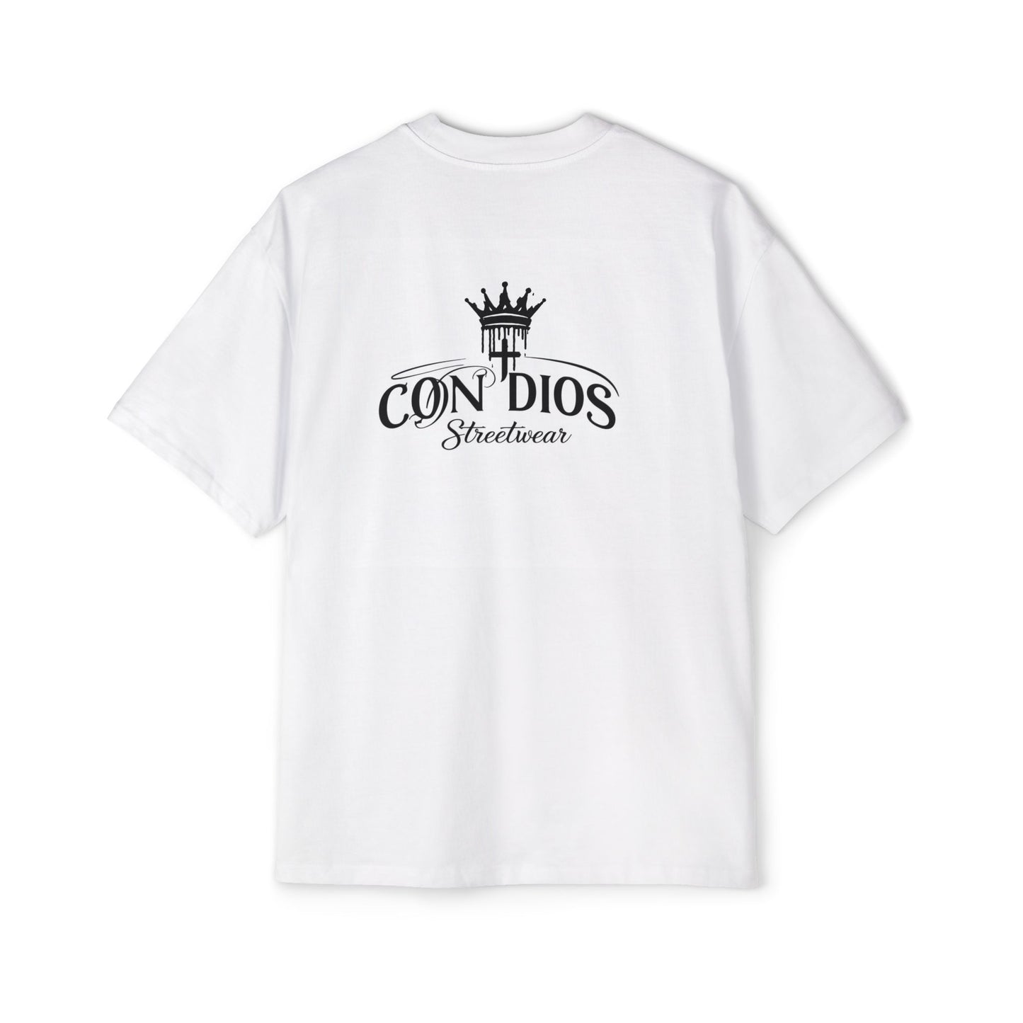 Men's Graphic Tee - Con Dios Loyalty and Faith Design