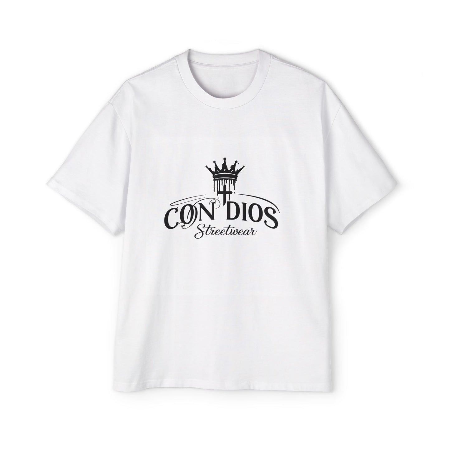 Oversized Tee - Con Dios Stay Humble Men's Heavy Tee