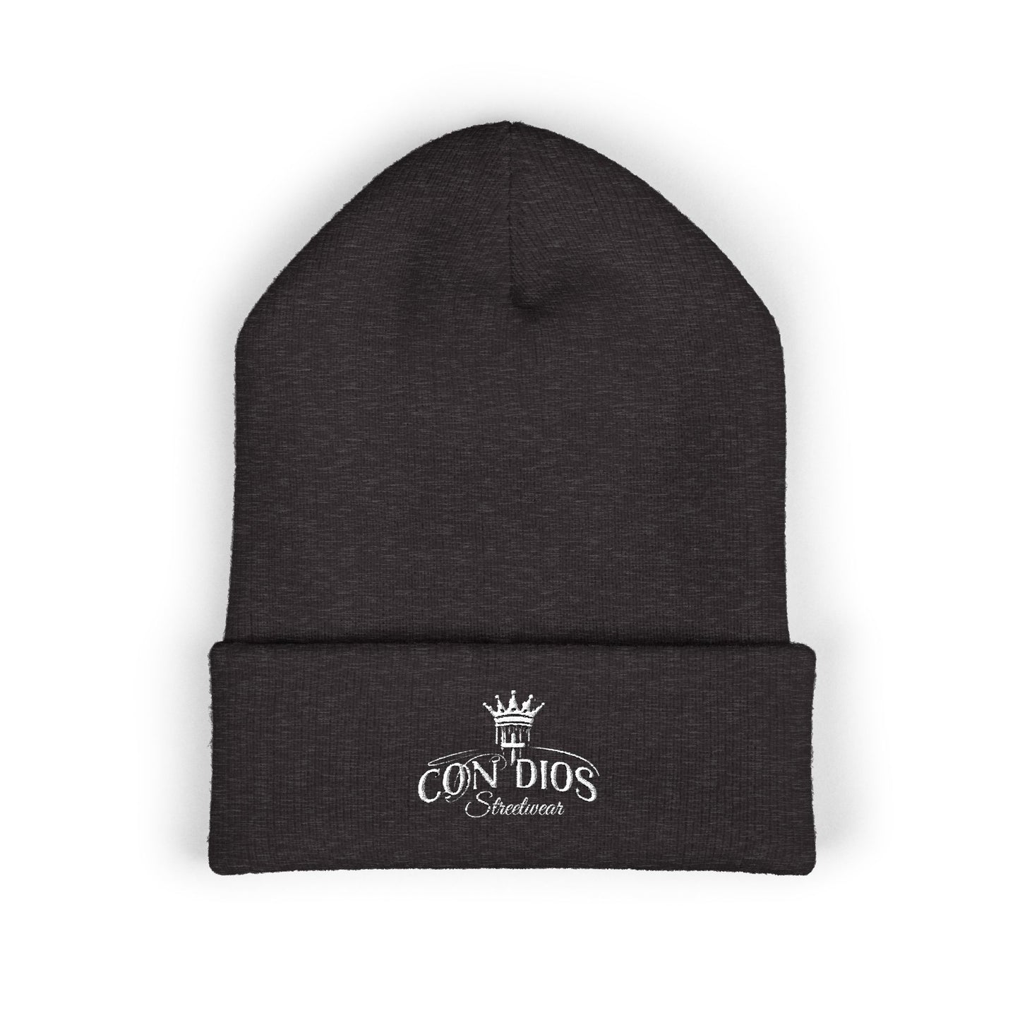 Con Dios Embroidered Streetwear Beanie
