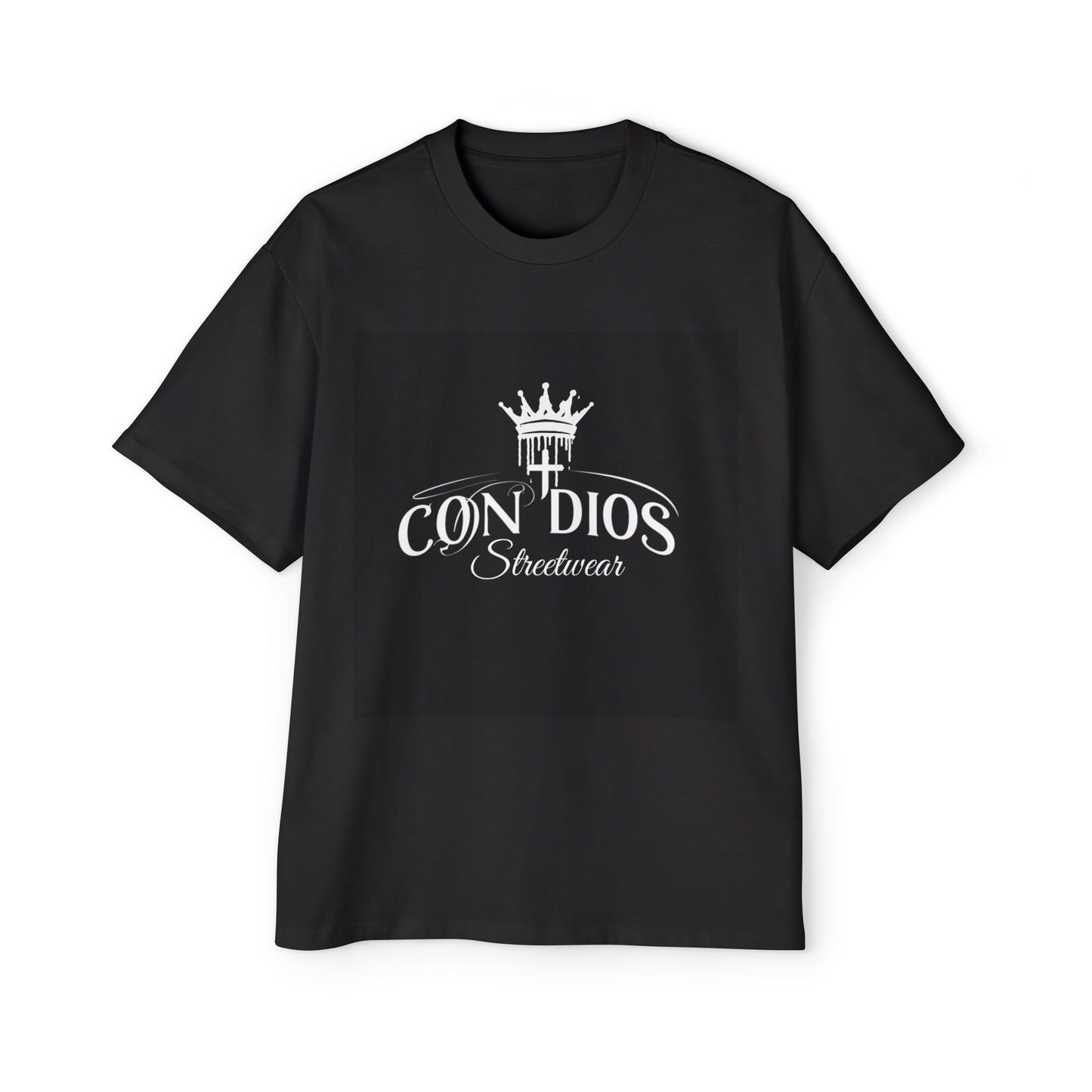 Oversized Tee - Con Dios Stay Humble Men's Heavy Tee