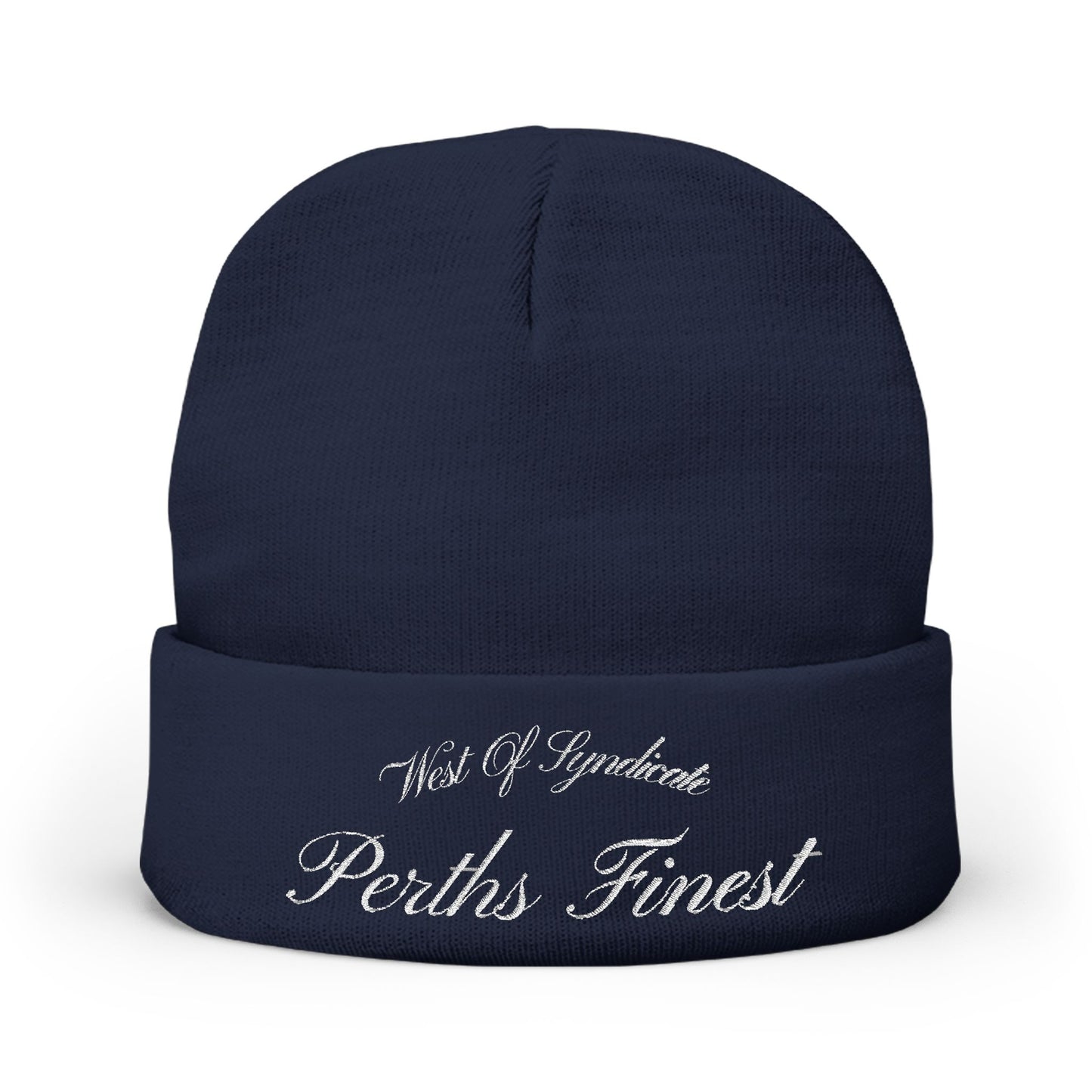 Beanie - Perth's Finest Embroidered Design