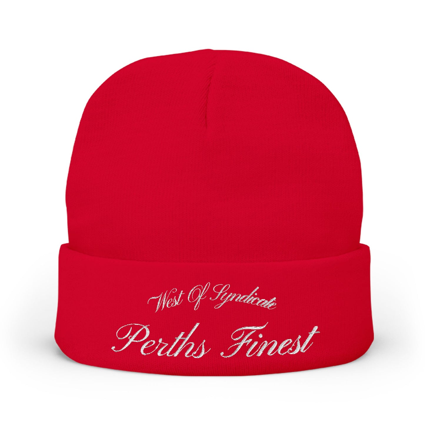 Beanie - Perth's Finest Embroidered Design