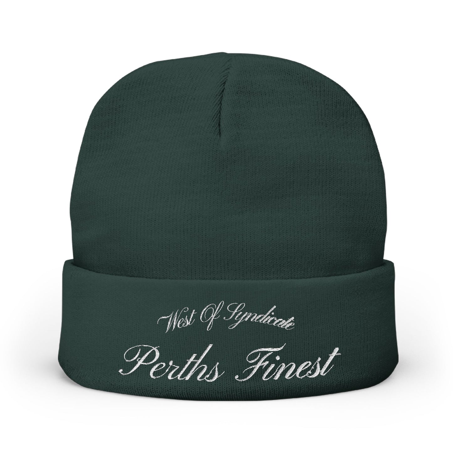Beanie - Perth's Finest Embroidered Design