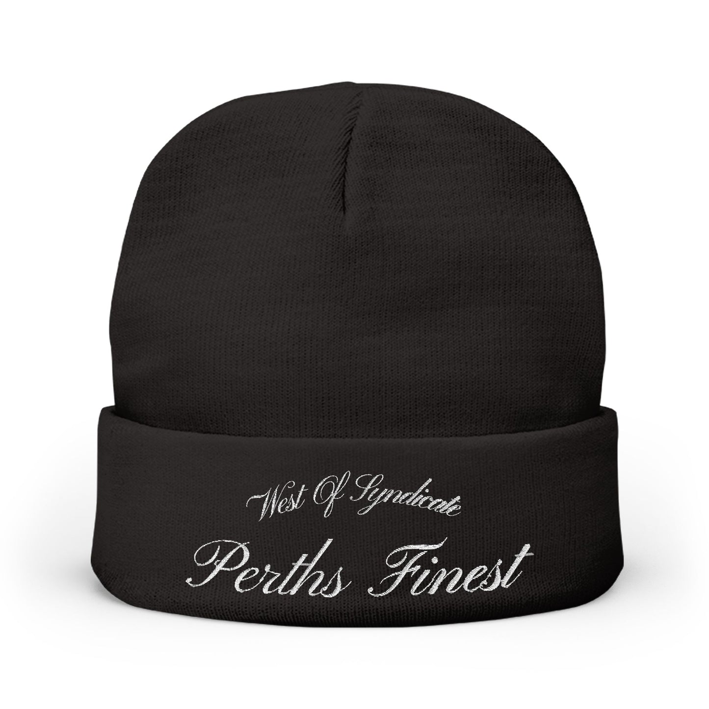 Beanie - Perth's Finest Embroidered Design