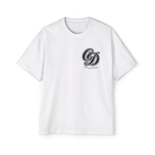 Oversized Tee with Con Dios CD Logo