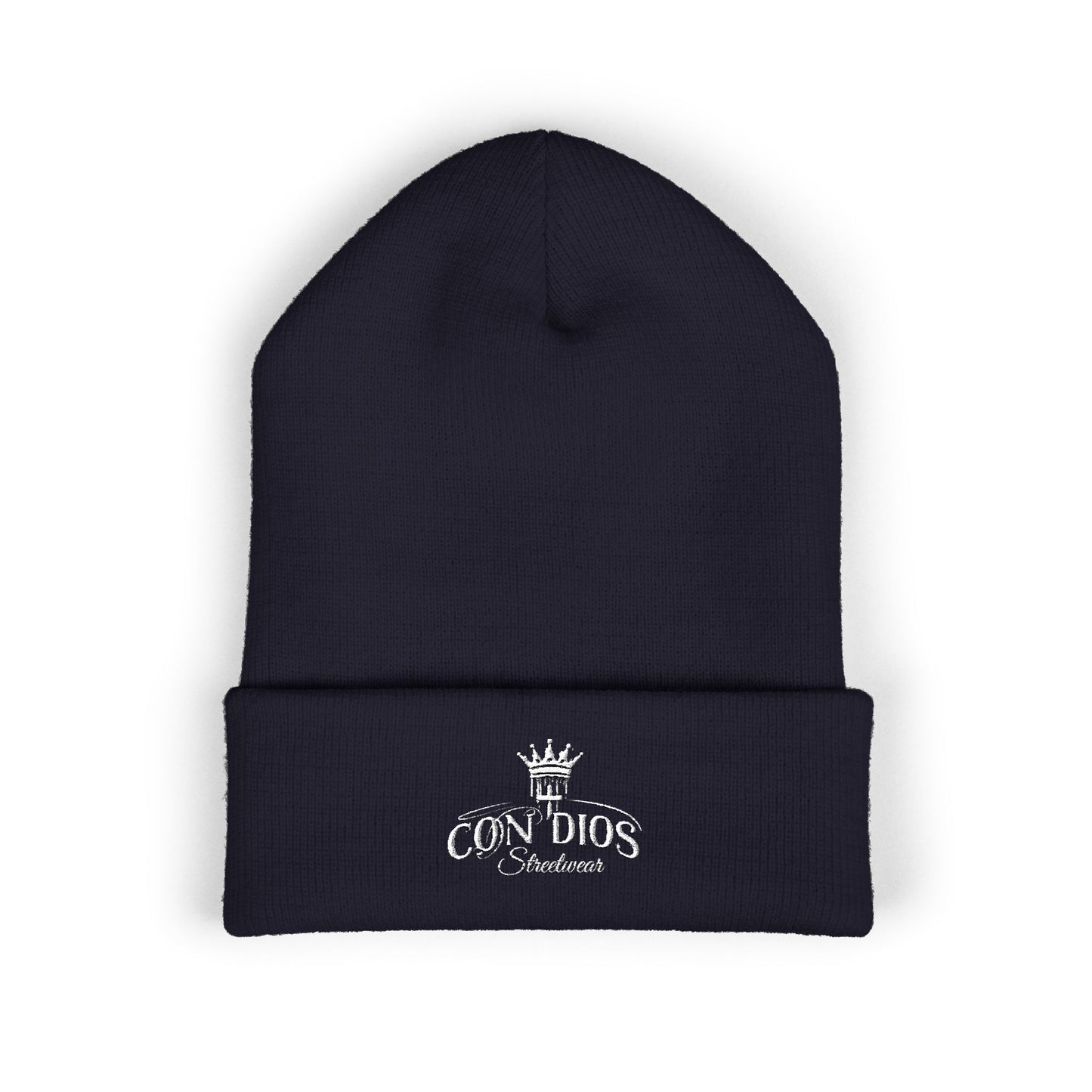 Con Dios Embroidered Streetwear Beanie