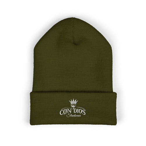 Con Dios Embroidered Streetwear Beanie